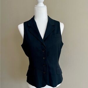 Vintage Nordstrom Black Sleeveless Vest